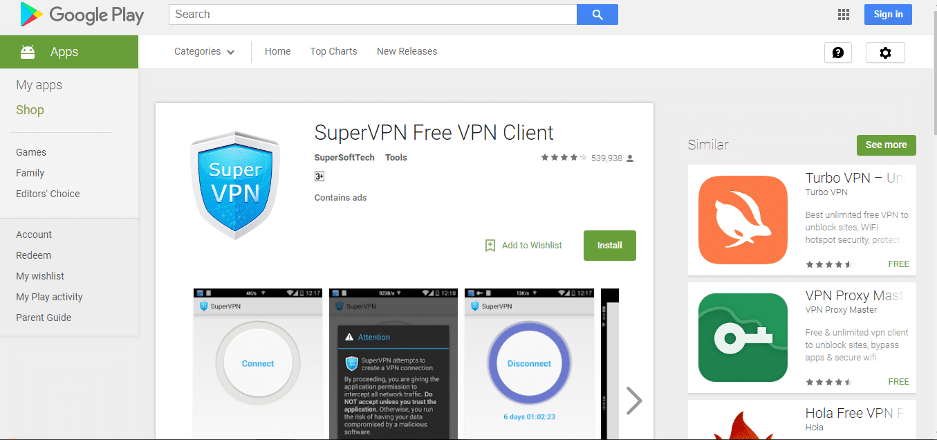 Read more about the article Super VPN for PC (các cửa sổ 7/8/10 và Mac)