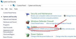 how to check ram 1 using control panel 1