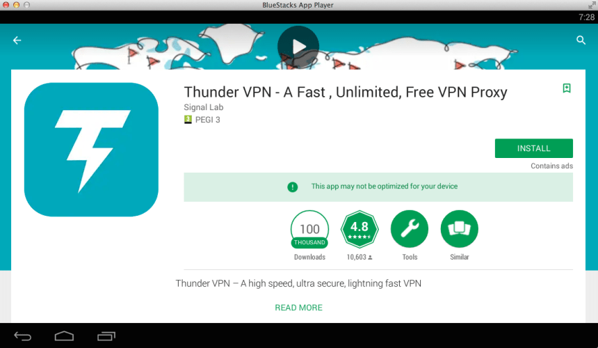 Lesen Sie mehr über den Artikel Thunder VPN für PC