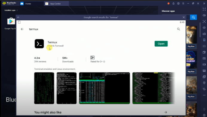 Termux програмыг татаж авах